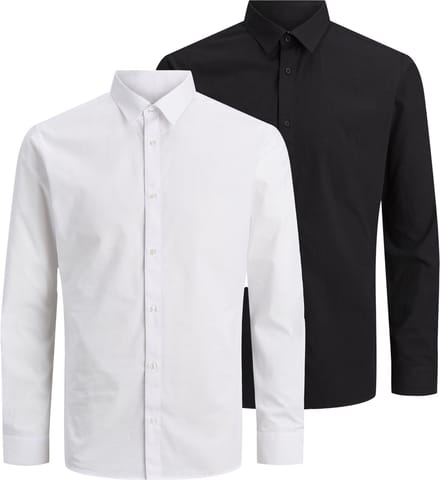 JACK & JONES- JJJOE SHIRT LS 2 PACK MP - Heren - Overhemd