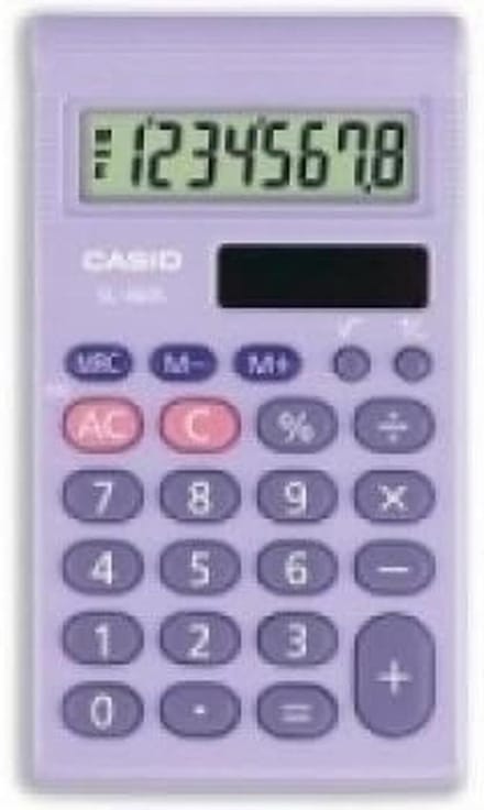 Zakencalculator 8 Cijfers Compact en Draagbaar