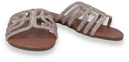 Mode-mania Dames Slipper | Goud | Maat: 39