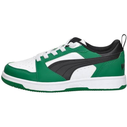 PUMA Puma Rebound V6 Lo AC PS FALSE Sneakers - PUMA White-PUMA Black-Archive Green
