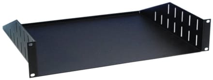 Adam Hall 87552 19" plank 2HE speciale diepte 375mm - Rack accessoire