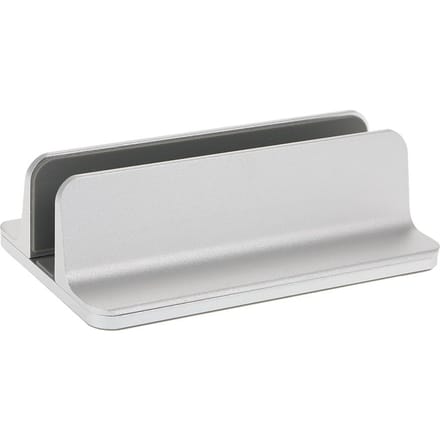 Verstelbare Verticale Laptopstandaard Aluminiumlegering Houder Beugel Koeler Koelpad Ruimtebesparend white
