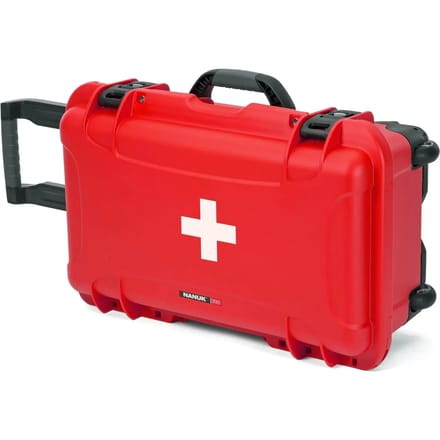 Nanuk 935 Case 935 empty – w/First Aid Logo - Red