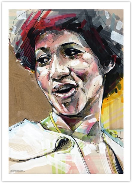 Rhythm en blues poster 50x70 cm