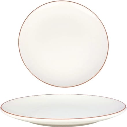 Bonna Dessertbord - Retro - Porselein - 17 cm - set van 6