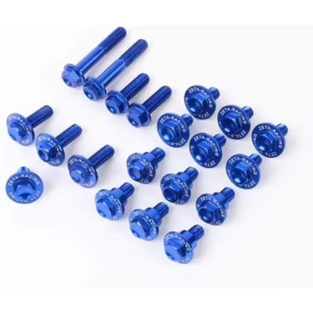 Spel van aluminium en plastic bouten Zeta Racing Ze88-5676