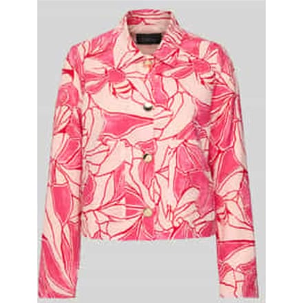 s.Oliver - female - Gestructureerde jack met print all-over