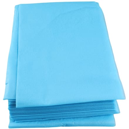 10 Stuks 180*80cm Niet-geweven Wegwerp Waterdicht Laken Massage Schoonheidshoezen blauw