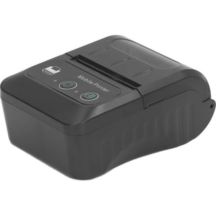 Mobiele Thermische Bonprinter Bluetooth APP Bewerkbaar 58mm Thermische Printer gray