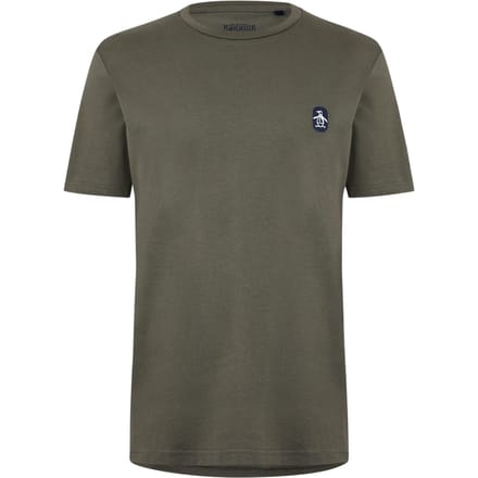Original Penguin Heren Basic T-shirt met ronde hals (Stoffige Olijf)