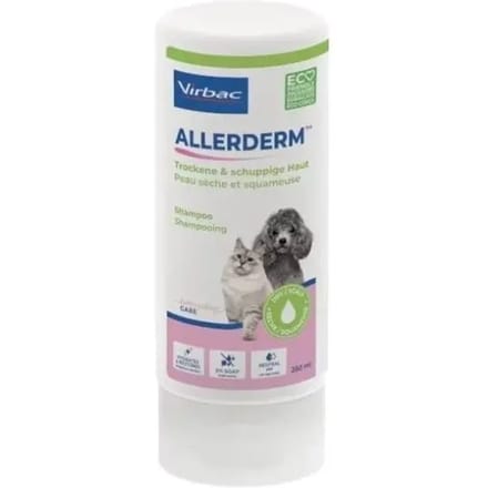 Shampoo voor honden met een droge huid Virbac Allerderm