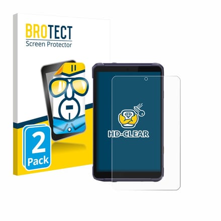 BROTECT - Screenprotector voor CHCNAV LT800 - Folie Beschermfolie transparant 2 Stuks