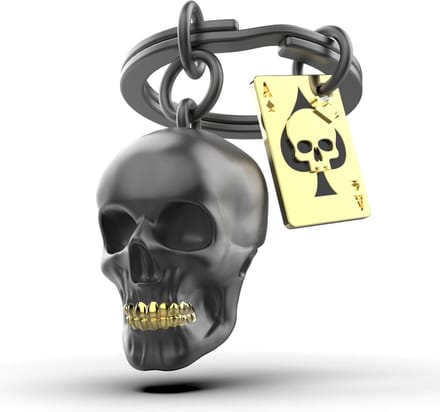 Metalmorphose - Sleutelhanger - Black Skull