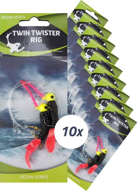Eurocatch Twin Twister Rig 2 Hooks 10x
