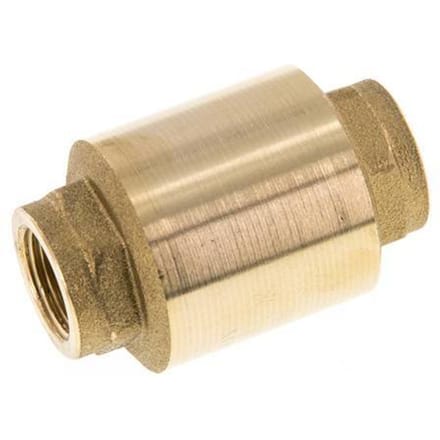 G 3/8'' Messing Terugslagklep Voor Vacuum -0.95..25 bar (-13.7..362.5 psi)