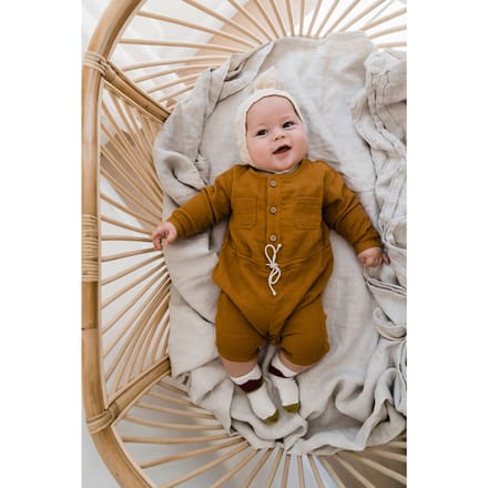 Louise Misha Jumpsuits Agash Terracotta Taglia: 8Y | Body per Neonato Outlet | kids