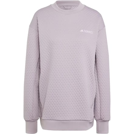 Fleece Jack adidas Sweatshirt Terrex Xploric gris
