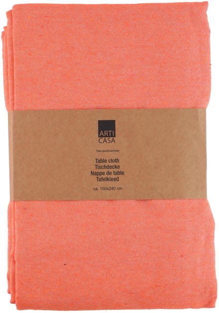 Table cloth orange