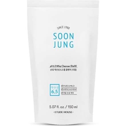 [DEAL]Etude - Soon Jung pH 6.5 Whip Cleanser (Refill) - 150ml