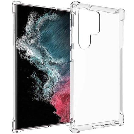 imoshion Hoesje - Geschikt voor Samsung Galaxy S23 Ultra - Shockproof Case - Transparant