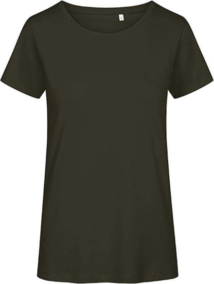 Promodoro Women´s Premium-T Organic E3095 - Khaki - S