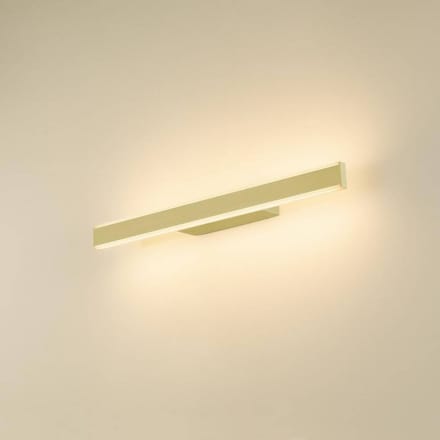 SLV LED badkamer wandlamp One Linear, 52 cm, messingkleurig