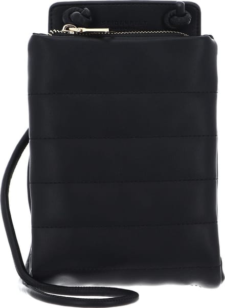 SEIDENFELT MANUFAKTUR Schoudertas Atna Mobile Black / Gold Zwart