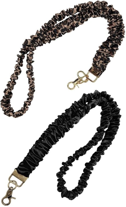 Dailygoods- Lanyard 2 Stuks - Mobiele Telefoon Lanyard - Id Lanyard - Sleutelhanger - Elastisch - Duurzaam Polyester - Telefoonkoord