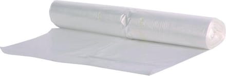 Afvalzak HDPE 44x56cm T10 transparant 2500 stuks