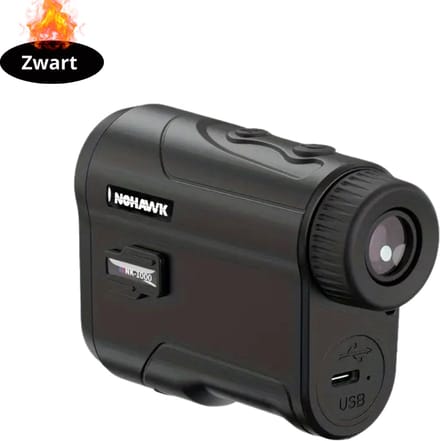 Nivard Afstandsmeter - Laser - Afstandmeter - Rangefinder - Digitaal - Golf - 1000Y - Zwart