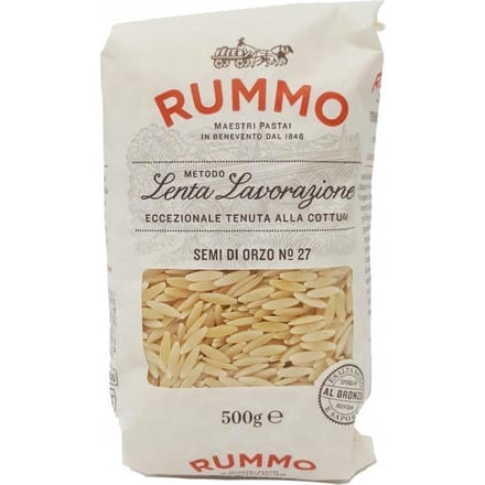 Petites pâtes semi di orzo non. 27 Rummo 500 g Italien