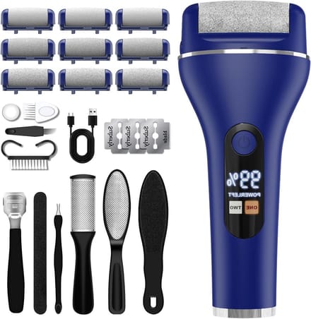 Elektrische Eeltverwijderaar - Pedicureset Electrisch - Voetvijl - gladde voeten