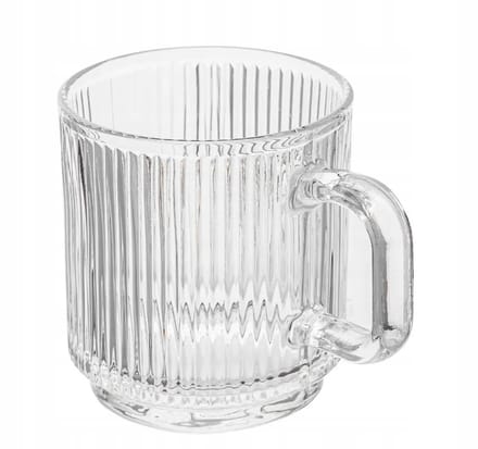 Altom Selena - Glazen Beker - 360ml - Transparant - Gemakkelijk Vast te Houden