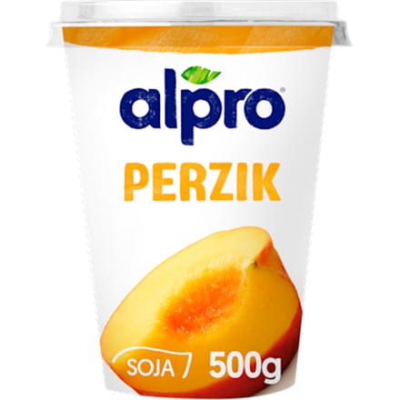 Plantaardige Variatie Yoghurt Perzik