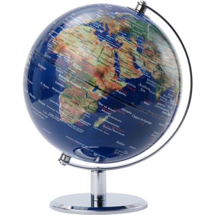 Troika | Wereldbol LUNAR | Donker blauw -groen | Ø20cm / Emform