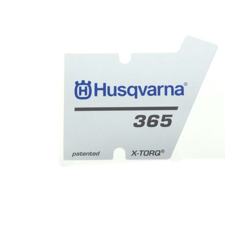 Husqvarna 365 starterkap sticker