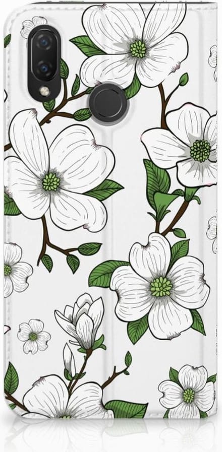 Huawei P Smart Plus Smart Cover Dogwood Flowers