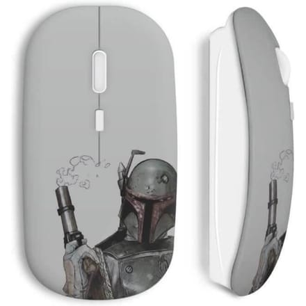 Boba Fett Bounty Hunter Star draadloze muis