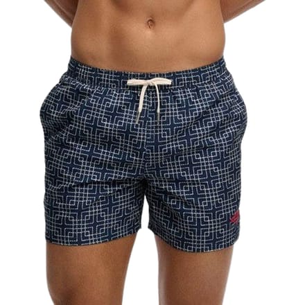 Superdry Premium Printed 15 Zwemshort Heren - Maat M