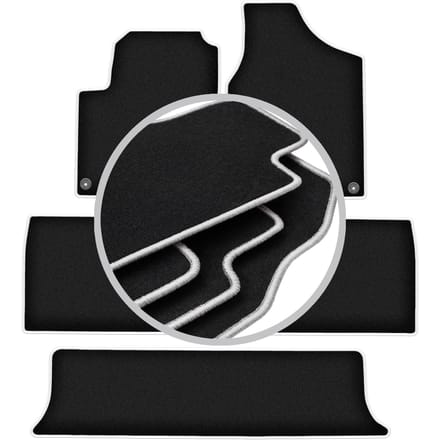 CARLUX-SILVER automatten voor: Ford Galaxy MK1 minivan (1995-2006)