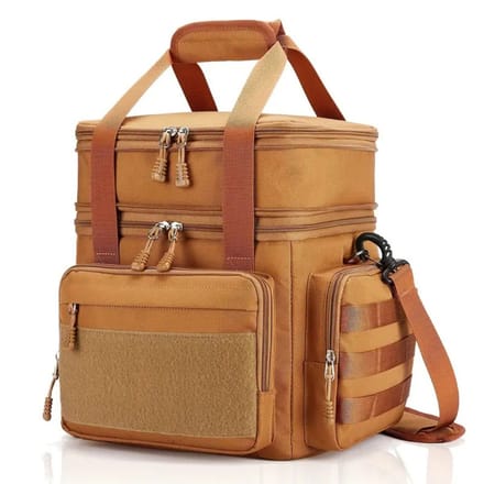 Nivard Koeltas - Koelbox - Koelelementen - Coolbox - Auto - Lunchtas - Strand - Bruin