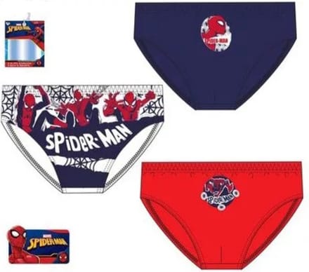 Spiderman Onderbroeken - 3 Stuks - 6/8 Jaar