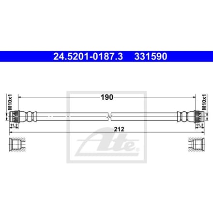 Remleiding ATE 24.5201-0187.3