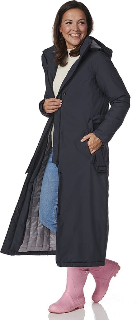 Happy Rainy Days Lange Regenjas Dames Toronto Donkerblauw