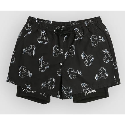 Vitriol Flex 14.5" Boardshorts zwart