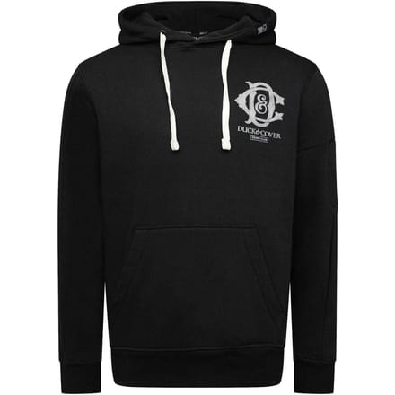 Duck and Cover Heren Randolph Hoodie (Zwart)