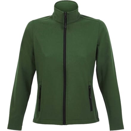 SOLS Dames/Dames Race Soft Shell Jas (Fles groen)