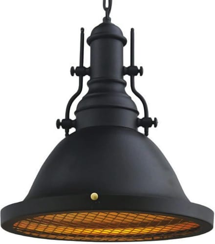 Bamyum Hanglamp Turami Zwart E27 Metaal