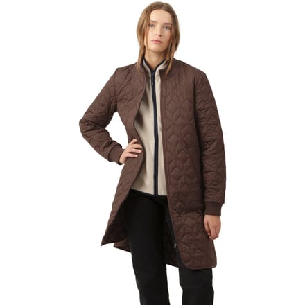 Ilse Jacobsen Art06. Quilt Jackets Ebony Maat: 36 | Winterjassen Outlet | Dames | Bruin