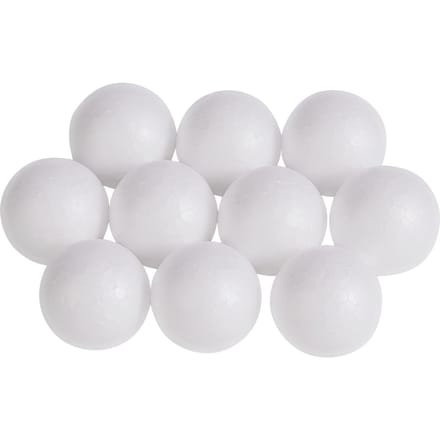 VBS Piepschuim bal, Ø 3 cm, 10 stuks